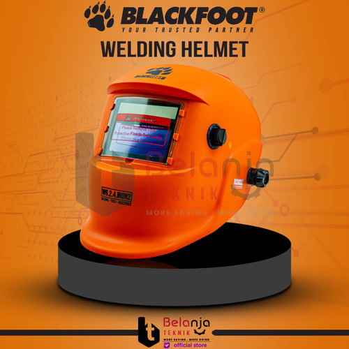 [EZM.3505525] Blackfoot Kedok Helm Las Topeng Otomatis Welding Helmet Rose Iron 2
