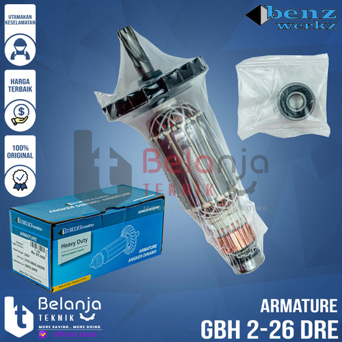 [EZM.3505615] Benz Armature GBH 2-26 DRE Angker Rotary Hammer Bosch GBH 2-26DRE