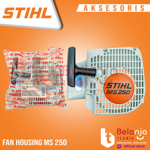 [EZM.3505697] Stihl Fan Housing MS 250 Recoil Starter Assy Tutup Cover Starter MS250
