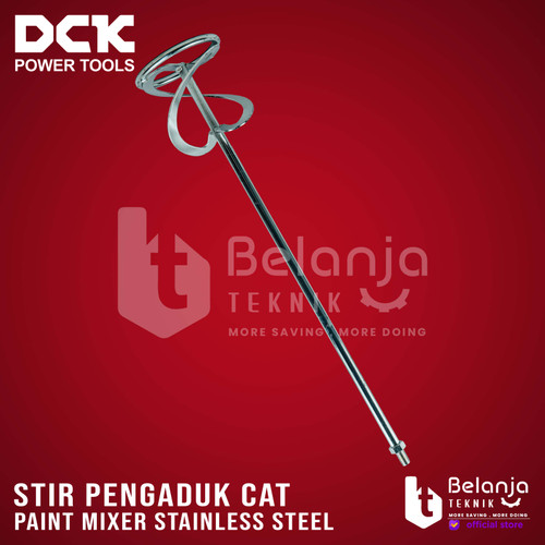 [EZM.3505725] DCK Stirrer Pengaduk Cat KQU160 Paint Mixer Besi Adukan Mixer 60 Cm