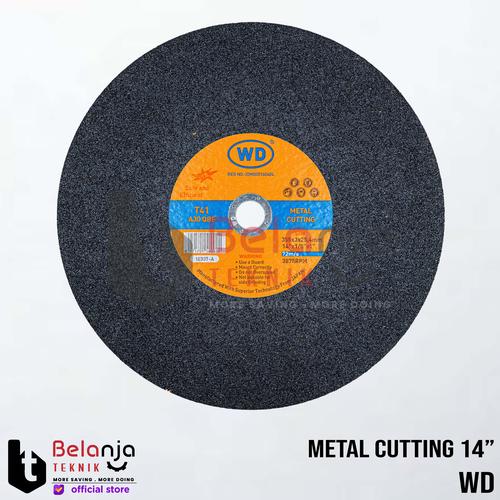 [EZM.3505782] WD Cutting Wheel 14 inch Mata Gerinda Potong 14 inch Batu Grinda 14"