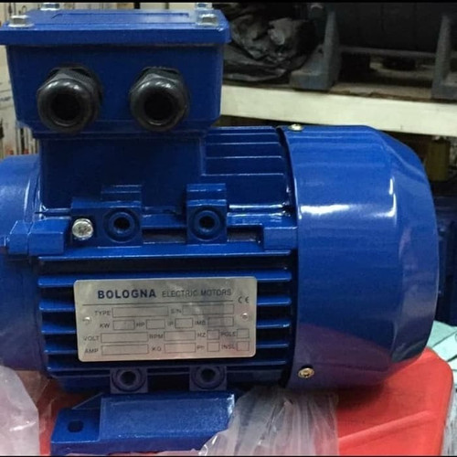 [EZM.3505984] Bologna Mesin Dinamo Electro Motor 0.5 HP 1 Phase 4 Pole 1/2HP