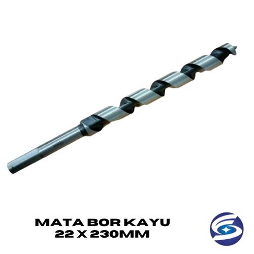 [EZM.3700021] Mata Bor Kayu Panjang 25 x 230mm / Wood Auger Bit High Quality