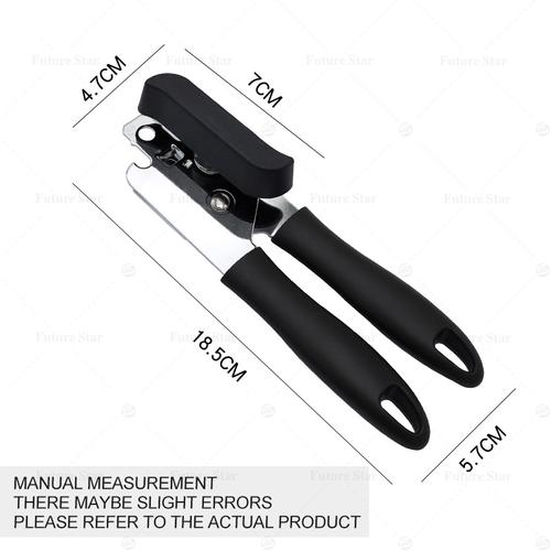 [EZM.3700106] Alat Pembuka Kaleng  3 In 1 / Can Opener Manual / Botol Bukaan Kaleng  Multifungsi / Premium,Stainless Steel,Pisau,Cut For Beer Tin Bottle, Handheld Heavy Duty
