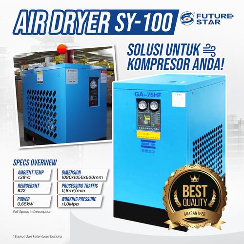 [EZM.3700167] Mesin Kompresor Pengering Angin Air Dryer Compressor Udara 100HP 100A 75KW 135A/100KW