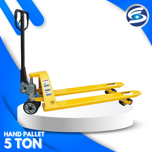 [EZM.3700253] Hand Pallet 5 Ton Hand Stacker Truck Trolley