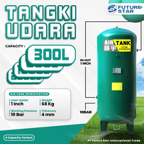 [EZM.3700260] Tangki Kompresor Tangki Udara 300 liter Air Receiver Tank 300 Liter