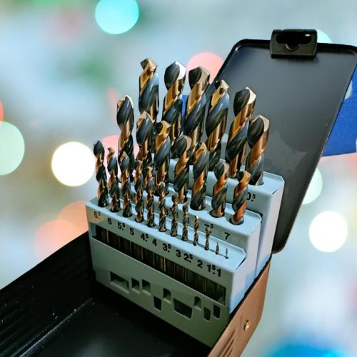 [EZM.3700366] MATA BOR HSS SET 1mm - 13mm HSS DRILL BIT SET 25PCS