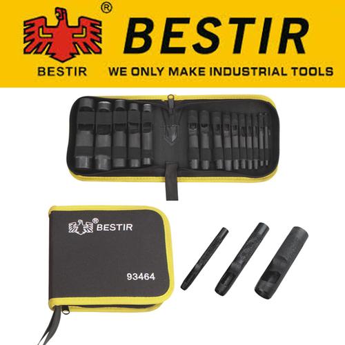 [EZM.3701038] ALAT PELUBANG / HOLLOW PUNCH SETS 15PCS BESTIR-93464