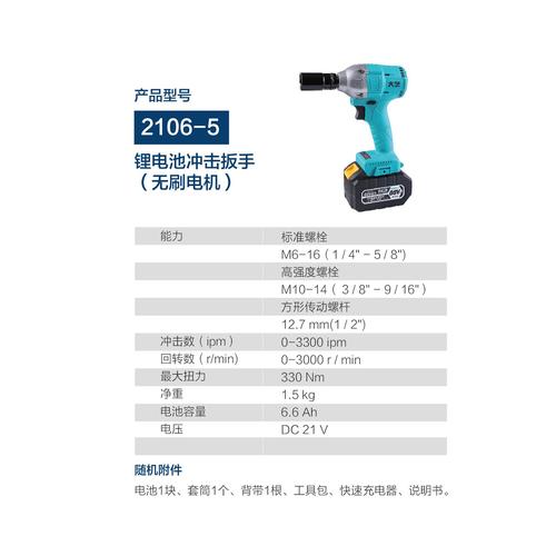 [EZM.3701415] KUNCI PAS BATTERY / LITHIUM BATT IMPACT WRENCH 88F 2106-5