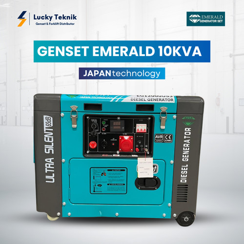 [EZR.1300023] Genset 7500 watt 10KVA Brother Silent - Genset Brother Diesel Solar - Genset Portable