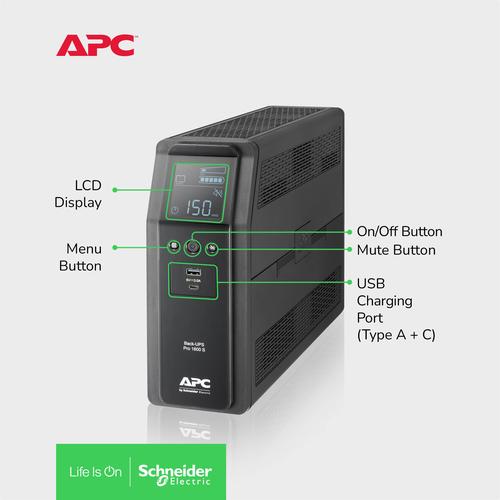 [EZO.0900344] UPS APC Back UPS Pro 1600VA 960W BR1600SI