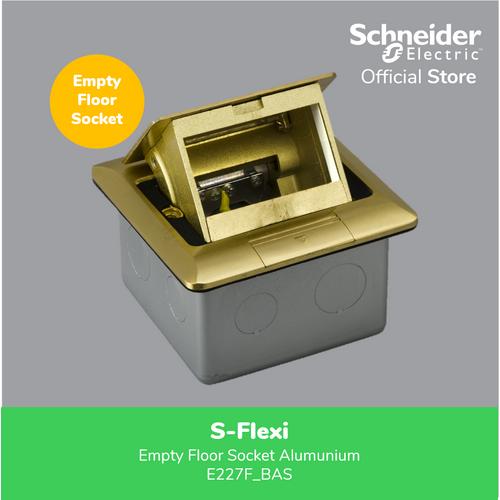 [EZM.4100155] Schneider Electric Floor Socket Gold