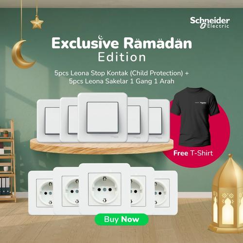 [EZM.4100361] Bundle Ramadhan Schhneider Electric Leona 10pcs