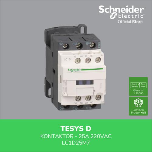 [EZM.4100379] Schneider Electric TeSys D Kontaktor 3P(3NO) 25A 220VAC - LC1D25M7