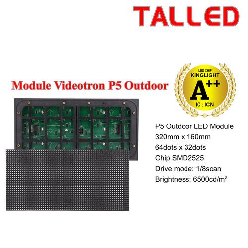 [EZM.4200265] LED MODUL P5 OUTDOOR TALLED VIDEOTRON JNJ TALLED