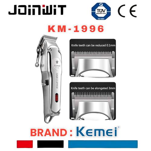 [EZM.4300179] ORIGINAL KEMEI KM 1996 PROFESSIONAL BARBER ALAT CUKUR MESIN CUKUR