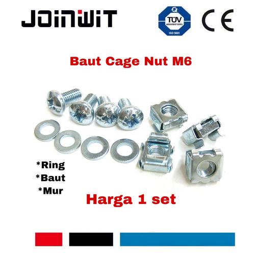 [EZM.4300284] Cage nut m6 bout