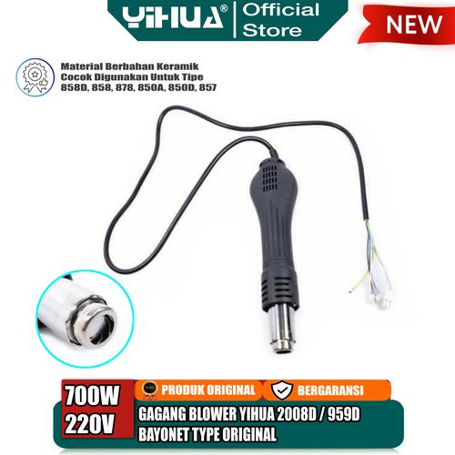 [EZM.4400145] Yihua Gagang Blower Yihua 2008D 959D Bayonet Type 208K Silikon Line OR