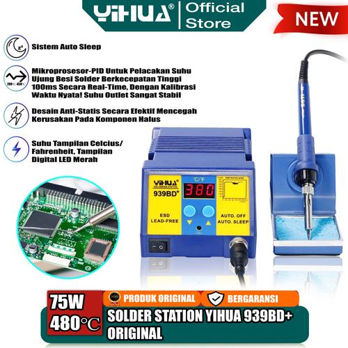 [EZM.4400157] Yihua 939BD+ Solder Station 75W Soldering ESD Lead FreeS Auto Sleep
