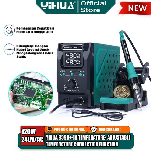 [EZM.4400182] Yihua 939D+-IV Solder Station Digital Soldering Temperature Adjustable