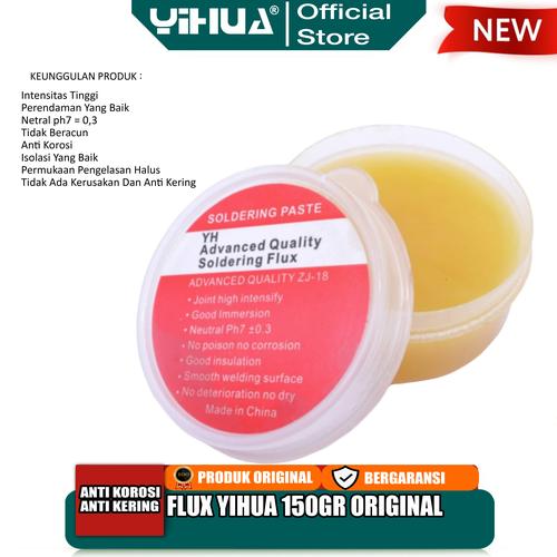 [EZM.4400205] Yihua Solder Pasta Flux 150 GR Minyak Solder Pembersih Timah Pasta ORI
