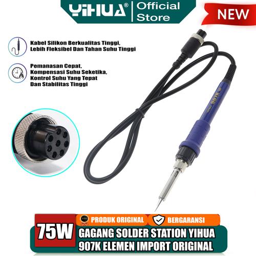 [EZM.4400213] Yihua 907K Gagang Solder Station 8 Pin Core Soldering Elemen Import OR