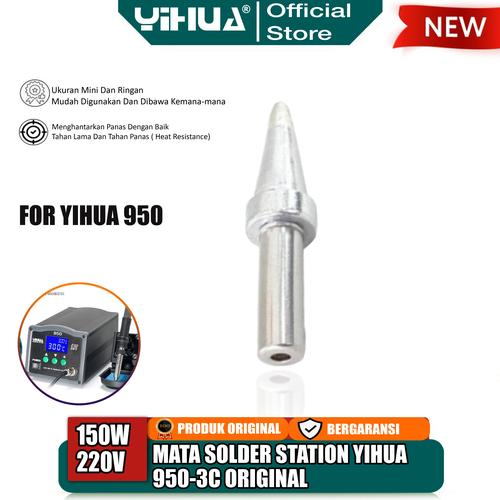 [EZM.4400220] Yihua 950-3C Mata Solder Station Lurus For Solder Station Yihua 950 OR