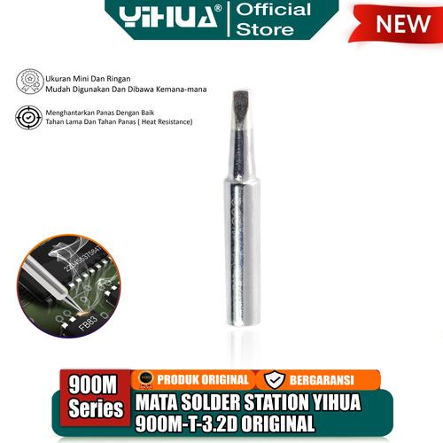 [EZM.4400223] Yihua 900M-T-3.2D Mata Solder Station 900M Series Mata Minus Tip ORI