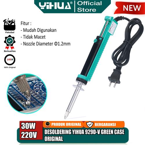 [EZM.4400247] Yihua 929D-V Desoldering Pump Electric Vacuum Penyedot Timah Solder OR
