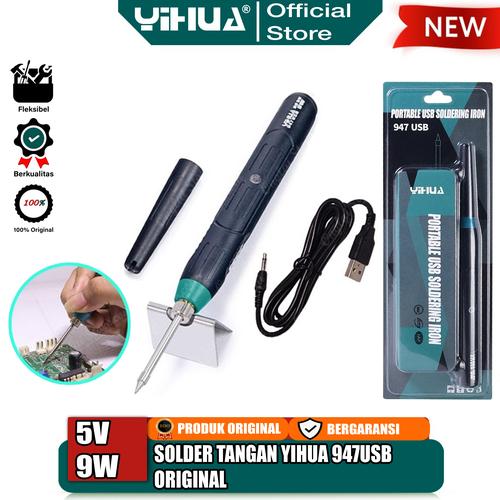 [EZM.4400248] Yihua 947USB Solder Tangan USB 9W 5V Mini Portable Soldering Timah ORI