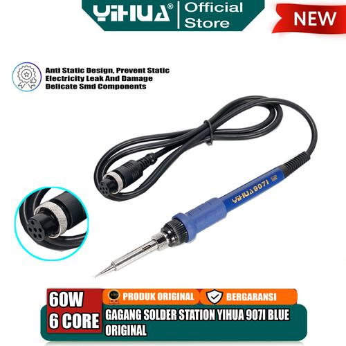 [EZM.4400279] Yihua 907I Gagang Solder Station 6 Core Elemen Import 6 PIN For 862D