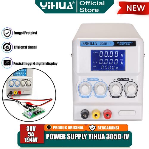 [EZM.4400281] Yihua 305D-IV Power Supply HP 30V 5A Repair Penghancur Short Original