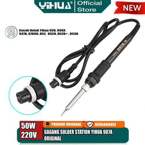 [EZM.4400283] Yihua 907A Gagang Solder Station For Yihua 936 936A 937D 8786D 852D+