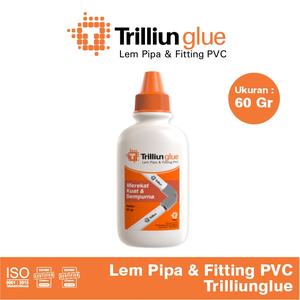 [EZM.4500001] Lem Pipa & Fitting PVC Trilliunglue Botol 60gr