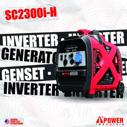 [EZM.1230005] AIPOWER - INVERTER GENERATOR SC2300i-H (GENSET INVERTER)