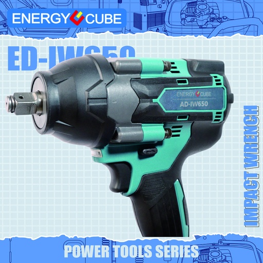 [EZM.1230015] ENERGYCUBE IMPACT WRENCH ED-IW650