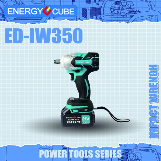 [EZM.1230016] ENERGYCUBE IMPACT WRENCH ED-IW350