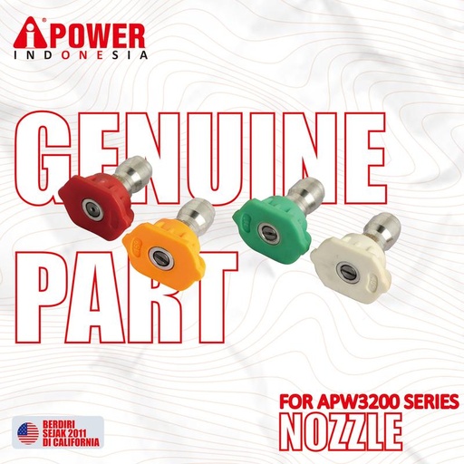 [EZM.1230021] NOZZLE UNTUK APW3200 (1 SET)