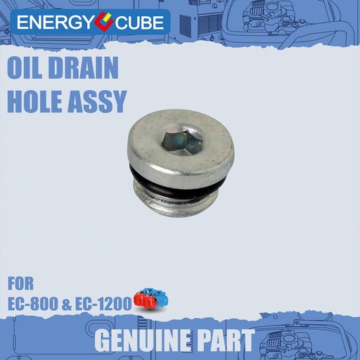 [EZM.1230031] OIL DRAIN HOLE ASSY FOR EC-800/EC-1200