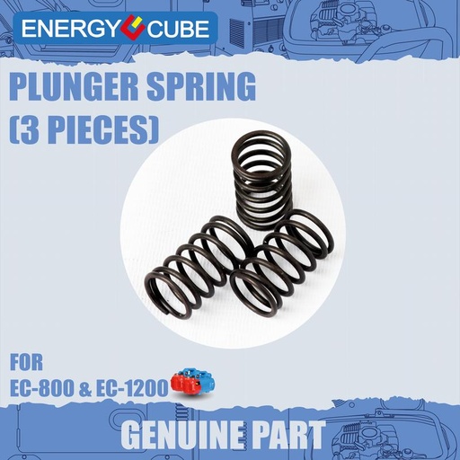 [EZM.1230034] PLUNGER SPRING 3 PCS/SET FOR EC-800/EC-1200