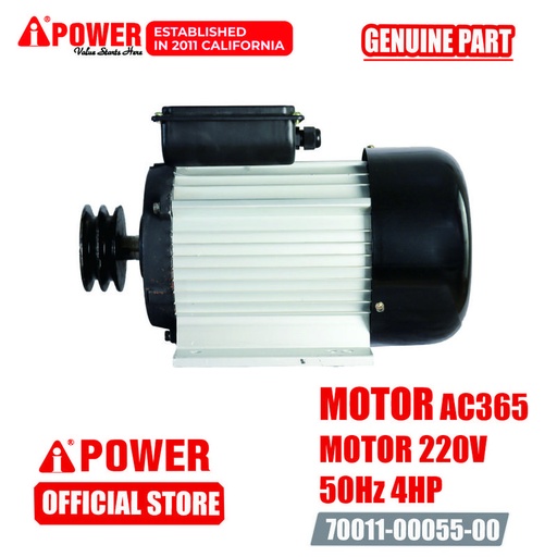 [EZM.1230057] MOTOR 220V 50Hz 4HP UNTUK AIR COMPRESSOR AC365