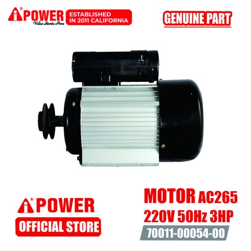 [EZM.1230059] MOTOR 220V 50Hz 3HP UNTUK AIR COMPRESSOR AC265