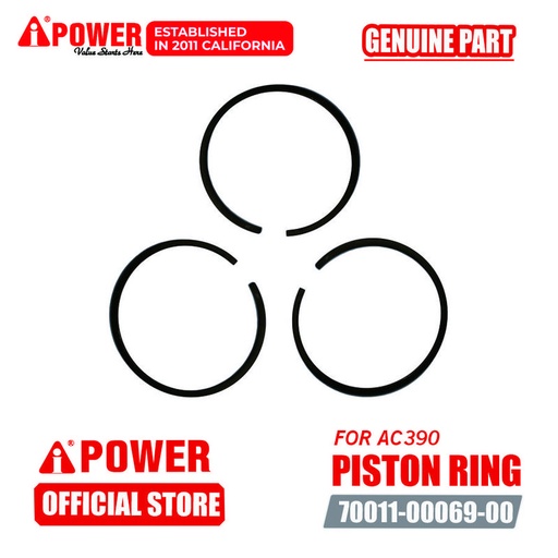 [EZM.1230060] PISTON RING UNTUK AIR COMPRESSOR AC390