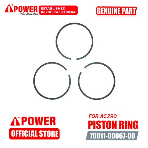 [EZM.1230071] PISTON RING UNTUK AIR COMPRESSOR AC290