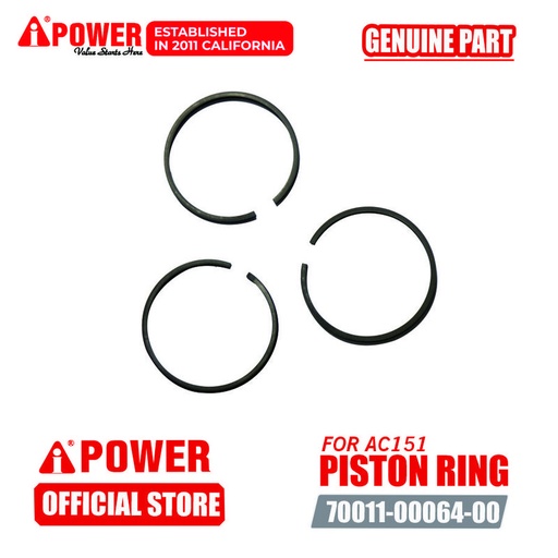 [EZM.1230087] PISTON RING UNTUK AIR COMPRESSOR AC151