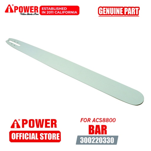 [EZM.1230102] BAR UNTUK CHAINSAW / MESIN POTONG CS8800