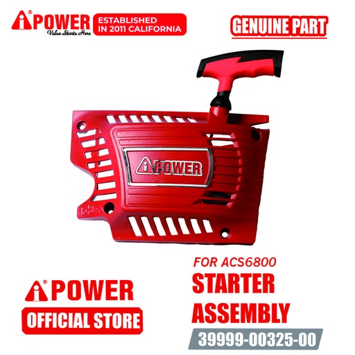 [EZM.1230105] STARTER ASSEMBLY UNTUK CHAINSAW / MESIN POTONG ACS6800
