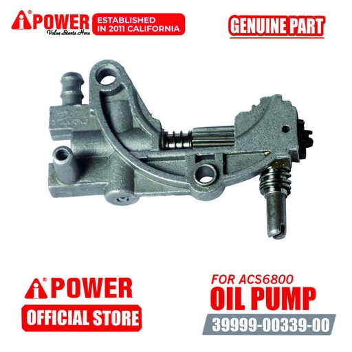 [EZM.1230110] OIL PUMP UNTUK CHAINSAW / MESIN POTONG ACS6800