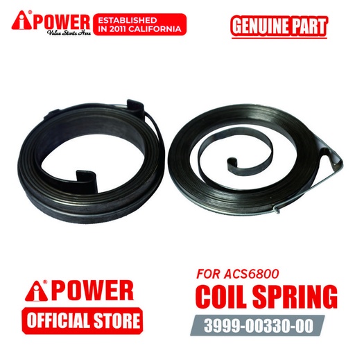 [EZM.1230117] COIL SPRING  UNTUK CHAINSAW / MESIN POTONG ACS6800
